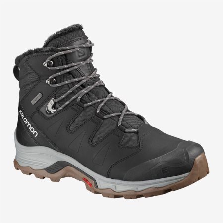 Botas de Montaña Salomon QUEST WINTER GTX Hombre Negras (ES-TVYM)